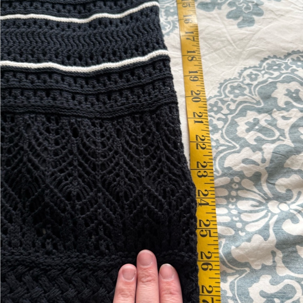 Abercrombie & Fitch Black and White Maxi Dress - TALL - Picture 5 of 5